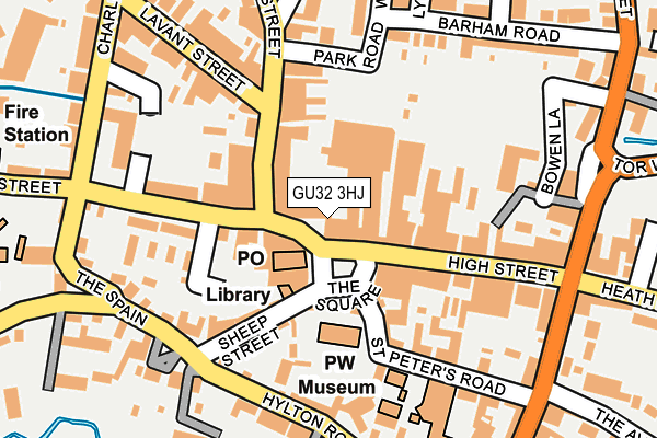 Map of HALSA COSMETICS LTD. at local scale