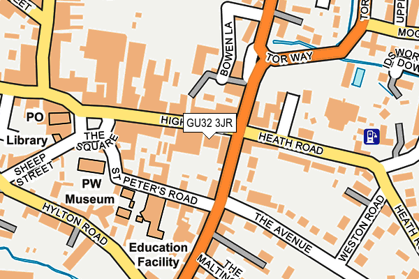 Map of PORTOFINOS LIMITED at local scale