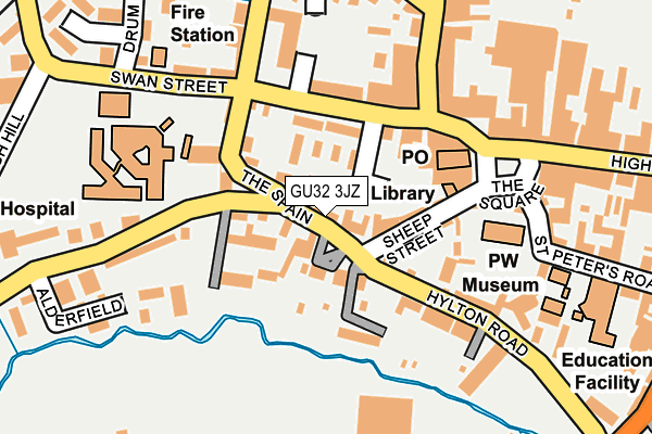 Map of FLORA ROSABEL RICHARDSON LIMITED at local scale