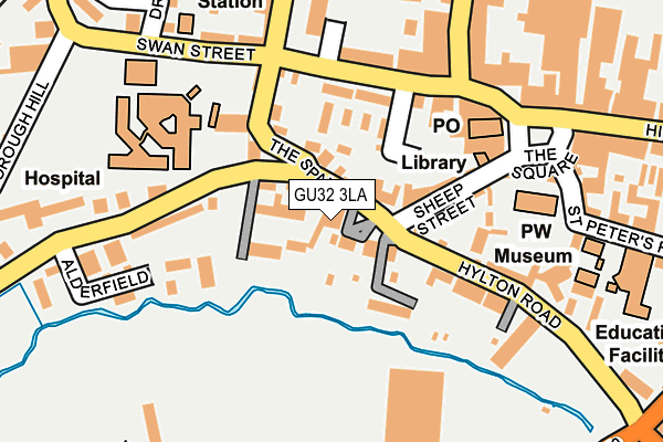 Map of STILES & COMPANY FINANCIAL SERVICES (PETERSFIELD) LIMITED at local scale