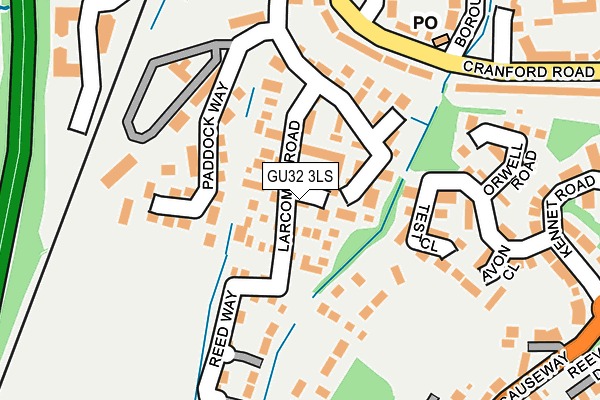 GU32 3LS map - OS OpenMap – Local (Ordnance Survey)