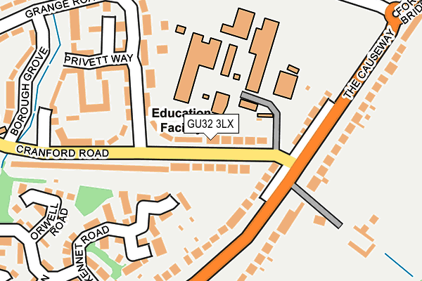 Map of ERREY LIMITED at local scale