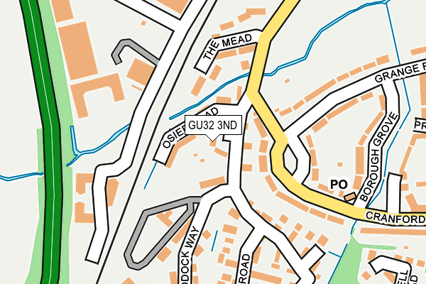 GU32 3ND map - OS OpenMap – Local (Ordnance Survey)