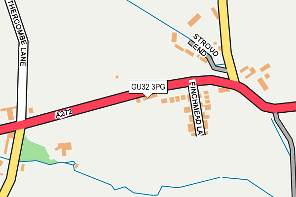 GU32 3PG map - OS OpenMap – Local (Ordnance Survey)