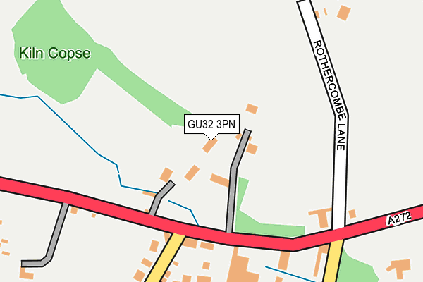 GU32 3PN map - OS OpenMap – Local (Ordnance Survey)