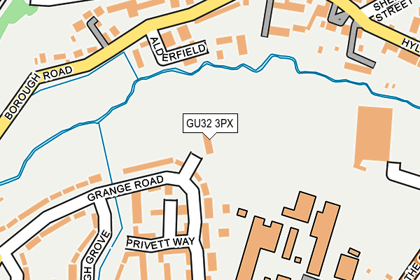 GU32 3PX map - OS OpenMap – Local (Ordnance Survey)