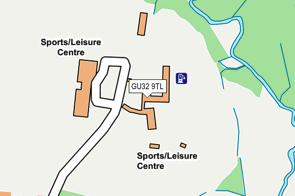 GU32 9TL map - OS OpenMap – Local (Ordnance Survey)