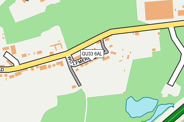 Map of NCA LEISURE LTD at local scale