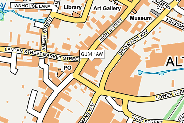 Map of CHICHESTER TRADING LTD at local scale