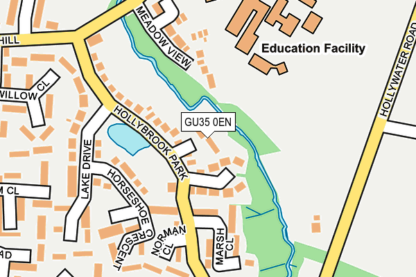 GU35 0EN map - OS OpenMap – Local (Ordnance Survey)