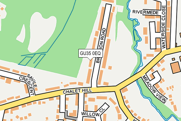 GU35 0EQ map - OS OpenMap – Local (Ordnance Survey)