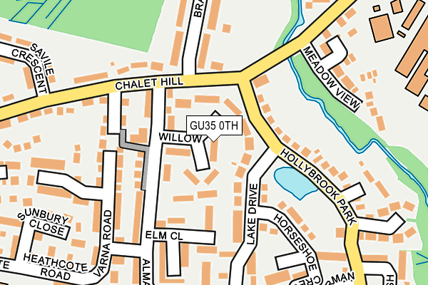 GU35 0TH map - OS OpenMap – Local (Ordnance Survey)