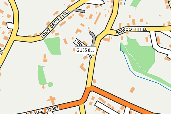 GU35 8LJ map - OS OpenMap – Local (Ordnance Survey)