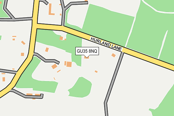 GU35 8NQ map - OS OpenMap – Local (Ordnance Survey)