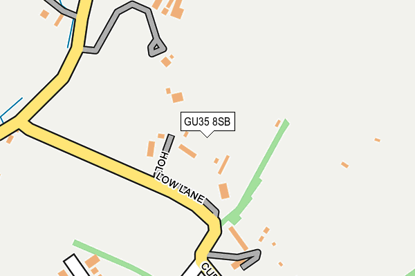 GU35 8SB map - OS OpenMap – Local (Ordnance Survey)