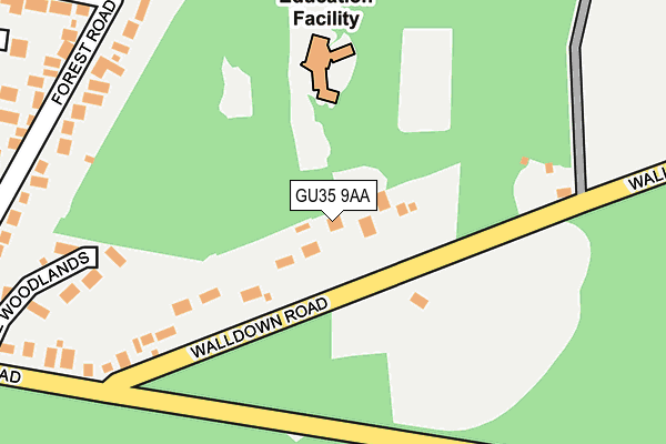 Map of APE TRAINING LIMITED at local scale