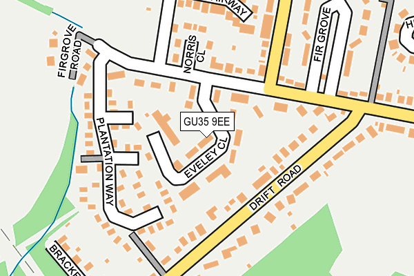 Map of VCSS LTD at local scale