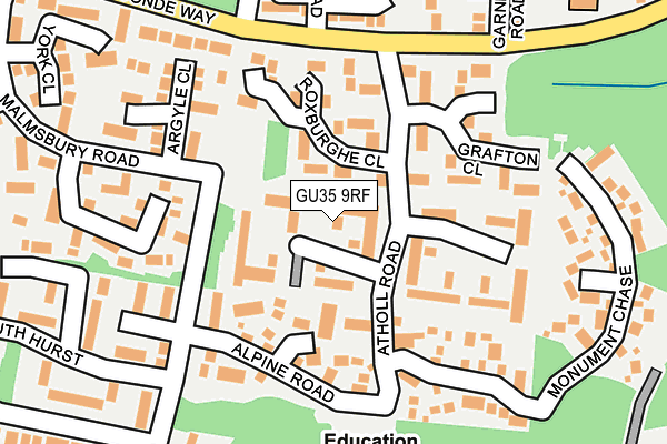 Map of SUTHERLAND CLOSE (HEATHERVALE) RESIDENTS ASSOCIATION LIMITED at local scale