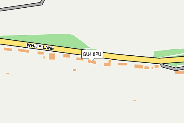 GU4 8PU map - OS OpenMap – Local (Ordnance Survey)