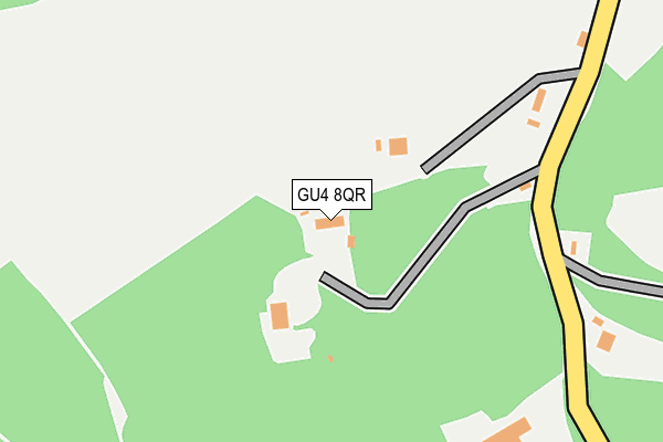 GU4 8QR map - OS OpenMap – Local (Ordnance Survey)