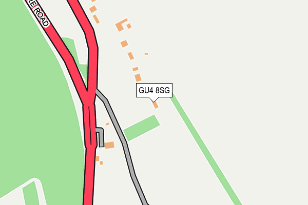 GU4 8SG map - OS OpenMap – Local (Ordnance Survey)