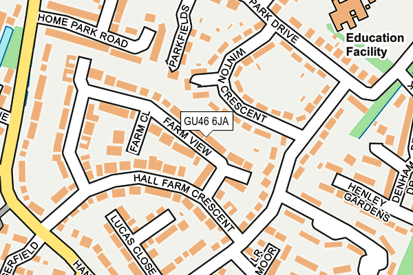 Map of T & D CONSULTING LIMITED at local scale