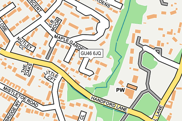 Map of THE REMOVAL SPECIALISTS LTD at local scale