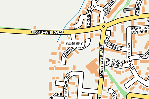 Map of FROST PROPERTY RENTALS LIMITED at local scale