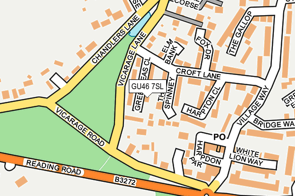 Map of SRA TREE SERVICES LTD at local scale