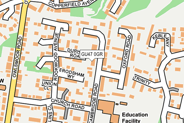 Map of BIRCHLANDS (COURT) RESIDENTS ASSOCIATION LIMITED at local scale