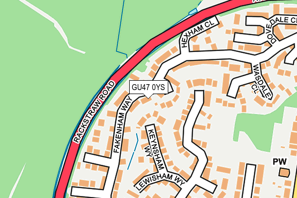 Map of RJL BUILDING LTD at local scale