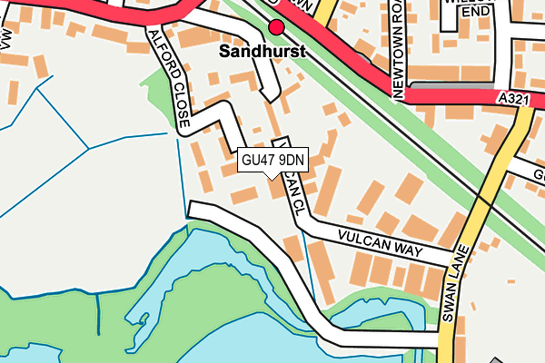 Map of SIGNWRITE STUDIOS LIMITED at local scale