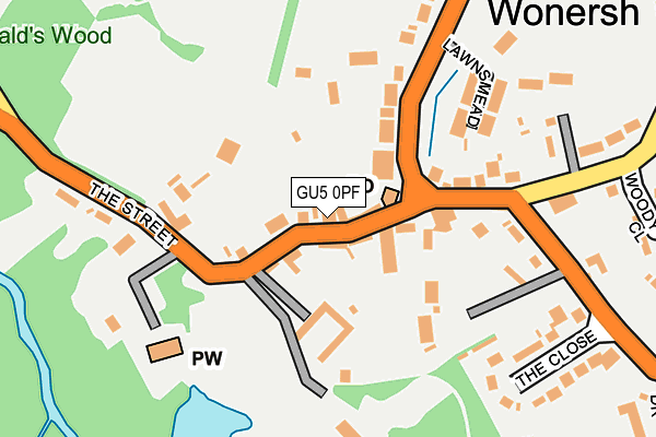 Map of DELTAGROWTH LIMITED at local scale