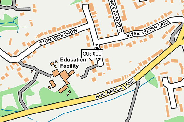 Map of FTRG LTD at local scale
