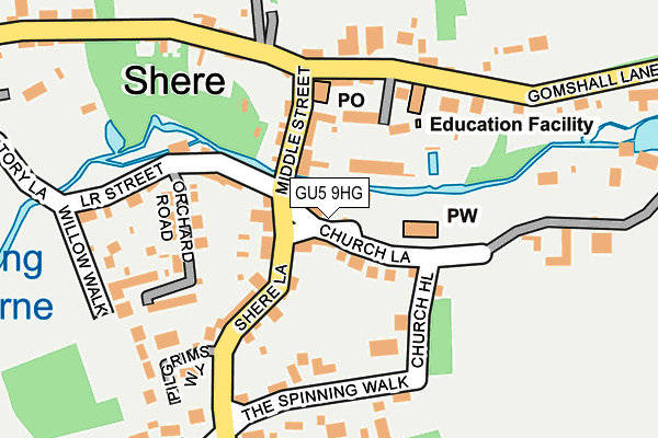 Map of ORIENTAL DYNAMICS LIMITED at local scale