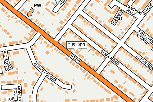 Map of R & H SALES AGENCIES LIMITED at local scale