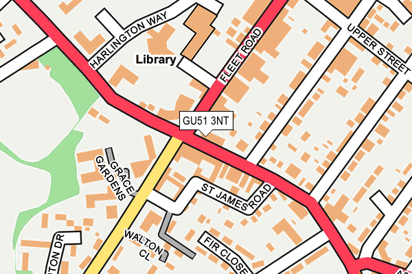 Map of TANTALISE FLEET LIMITED at local scale