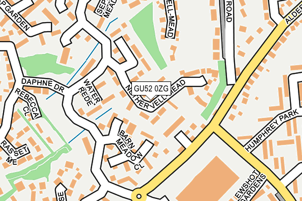 GU52 0ZG map - OS OpenMap – Local (Ordnance Survey)