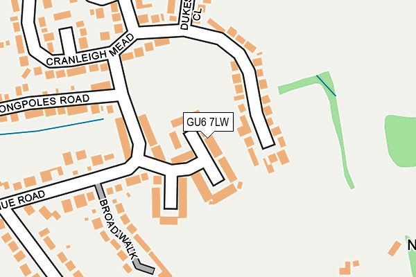 Map of MCLAREN GROUNDWORKS LIMITED at local scale