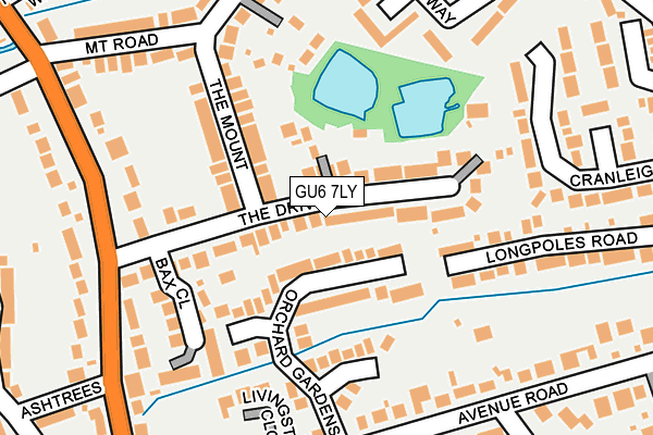 Map of CLIFFORD LANE LIMITED at local scale