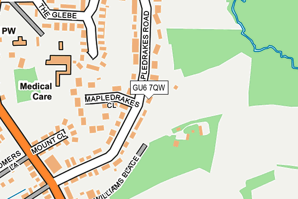 Map of DEGA HOMES LTD at local scale