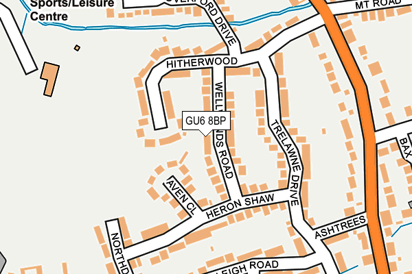 Map of GODWIN CLOSE RESIDENTS LTD at local scale