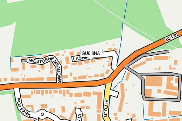 Map of MAISONAURA LTD at local scale