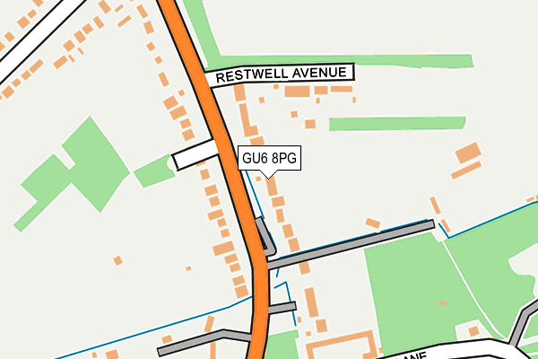 Map of THE HOUSE VET LTD at local scale