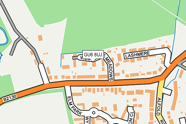 Map of SURREY HILLS SIGNINGS LIMITED at local scale