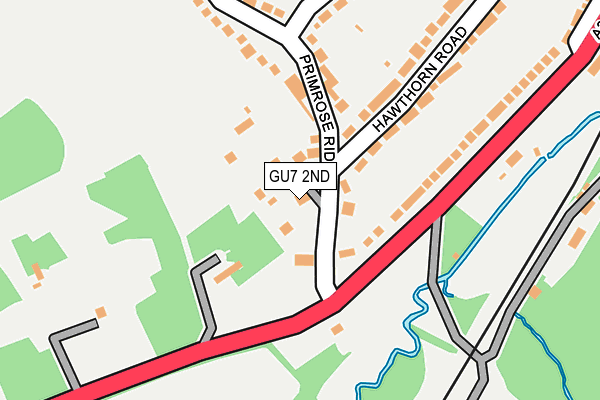 GU7 2ND map - OS OpenMap – Local (Ordnance Survey)