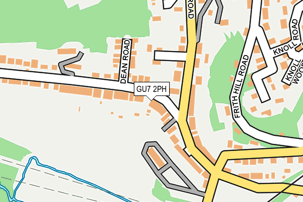 GU7 2PH map - OS OpenMap – Local (Ordnance Survey)