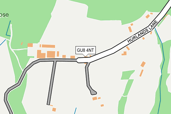 GU8 4NT map - OS OpenMap – Local (Ordnance Survey)