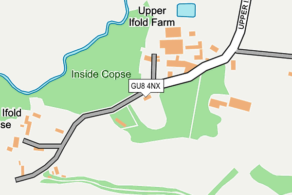 GU8 4NX map - OS OpenMap – Local (Ordnance Survey)