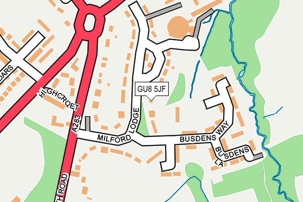 Map of BECDAN LIMITED at local scale